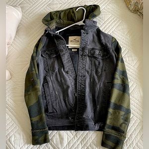 Hollister Jean Jacket/Hoodie XS